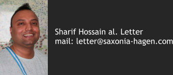 Sharif Hossain al. Letter mail: letter@saxonia-hagen.com